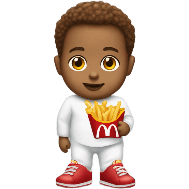 mcdonalds and kfc baby emoji