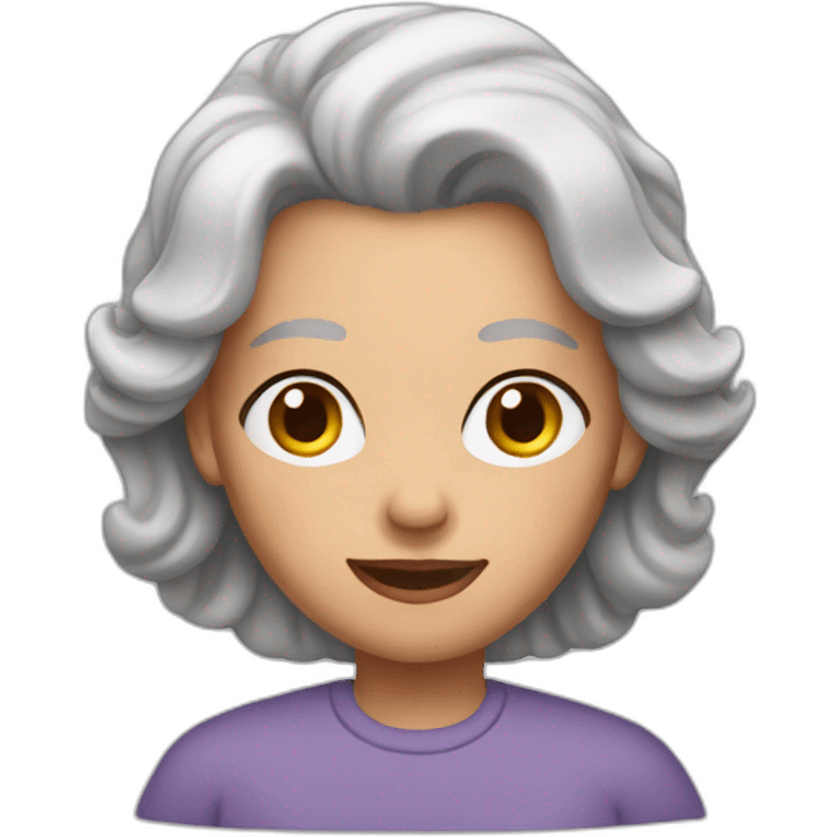 Female over 50 emoji