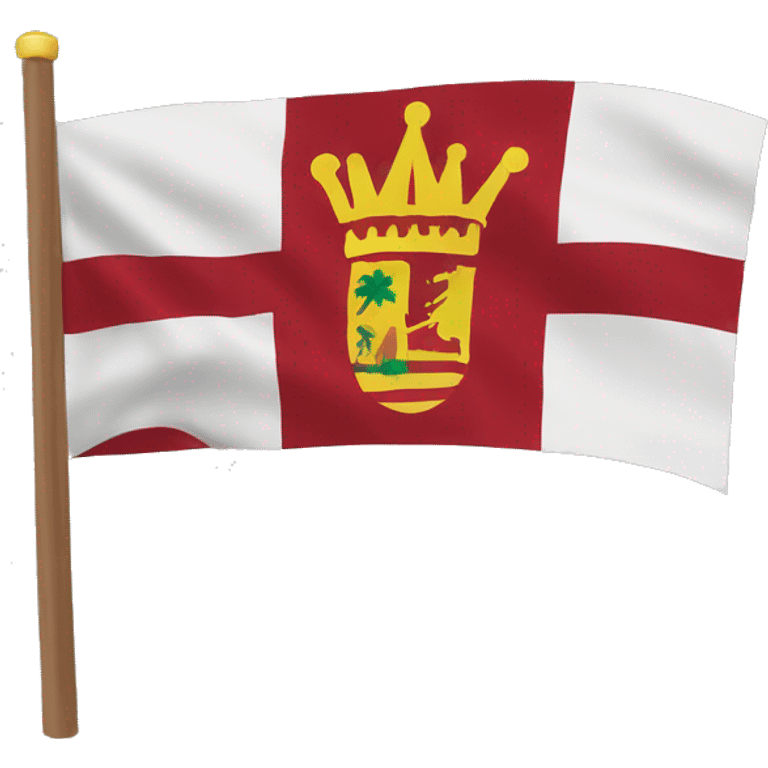 Balearic islands flag emoji