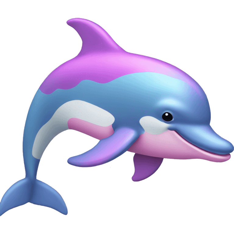 pink dolphin  emoji