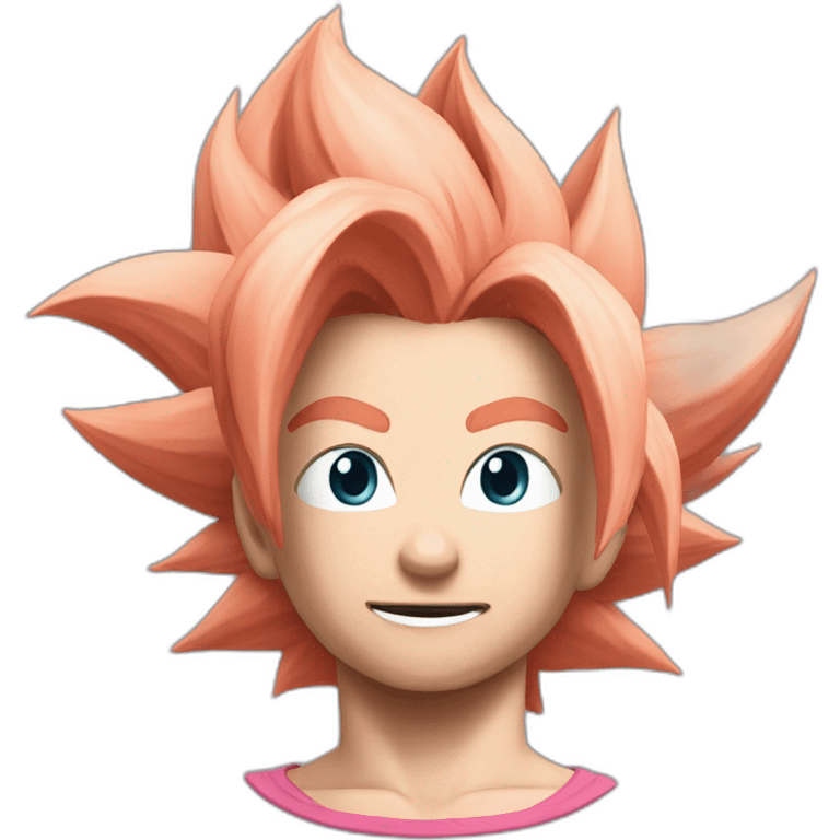 super saiyan rose emoji