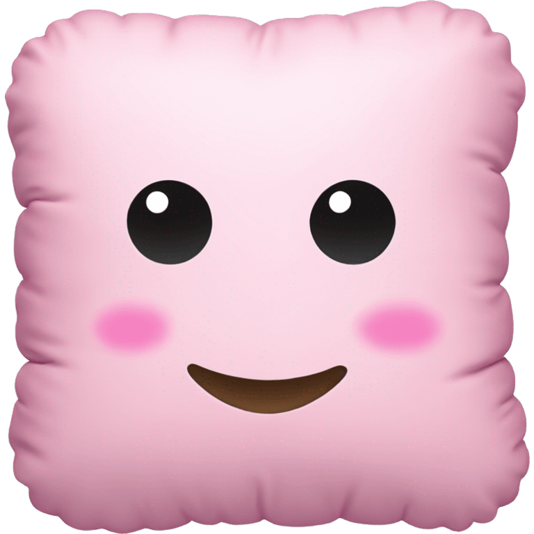 Pink pastel pillow emoji