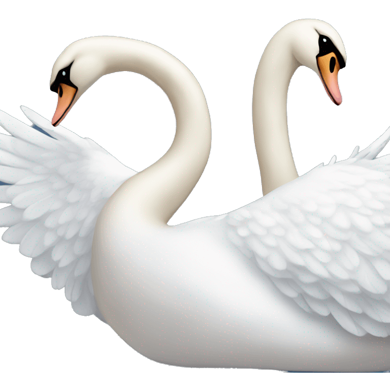 white swan emoji