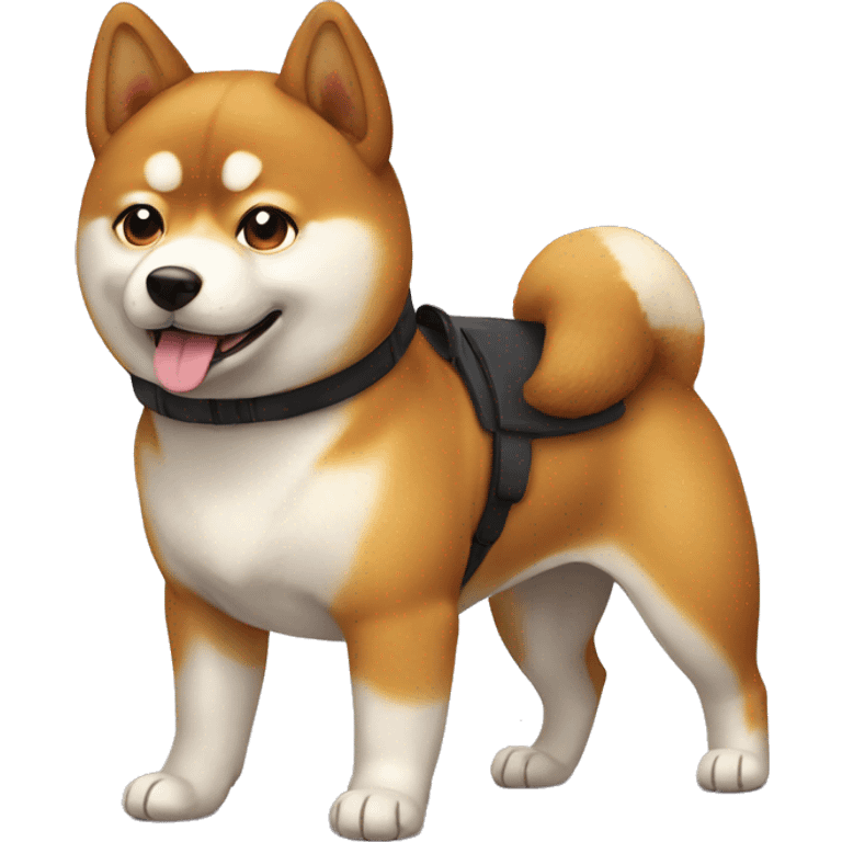 CACHORRO SHIBA INU NERD emoji