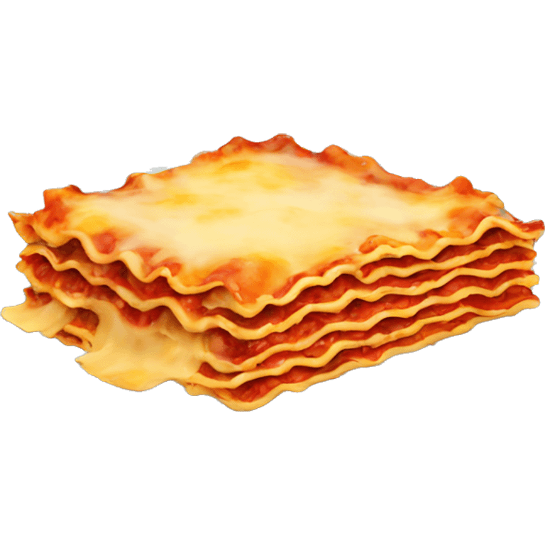 lasagna in plate emoji