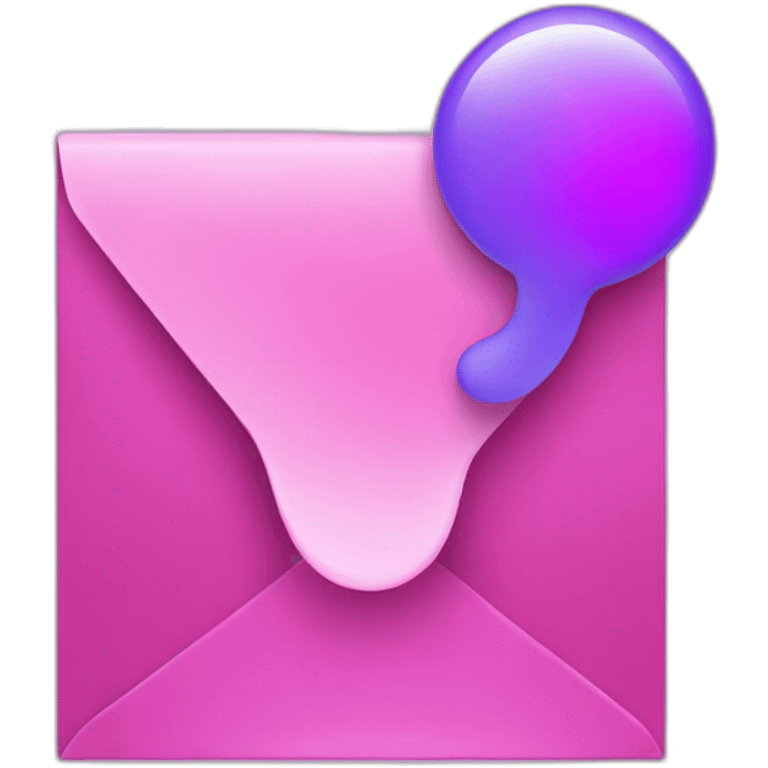 LETTER W + PINK AND VIOLET + VIBRANT emoji