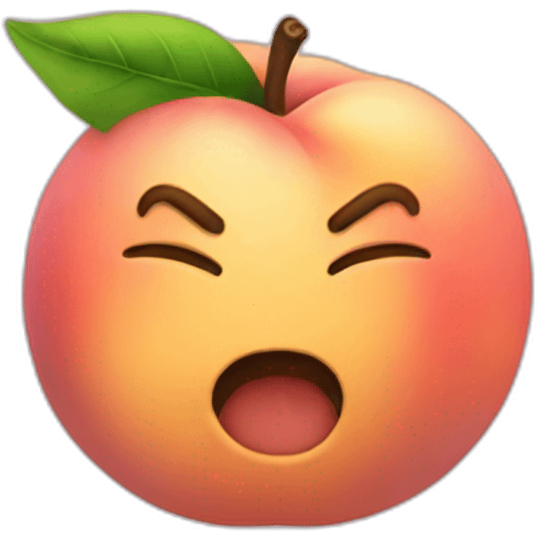 problematic peach emoji