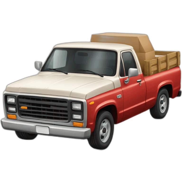 Pickup truck emoji