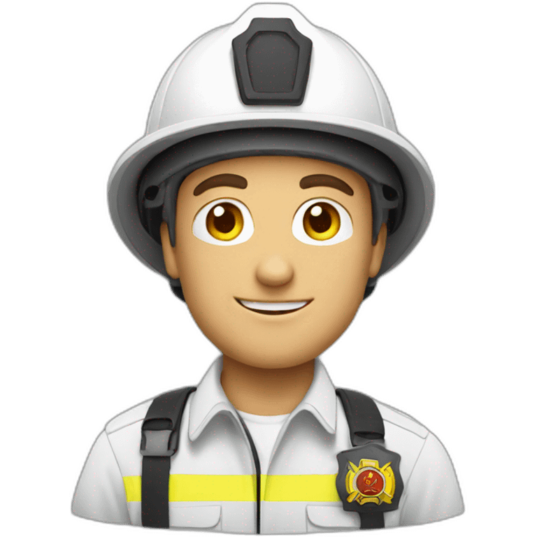 a set of emojis with a Ukrainian firefighter emoji