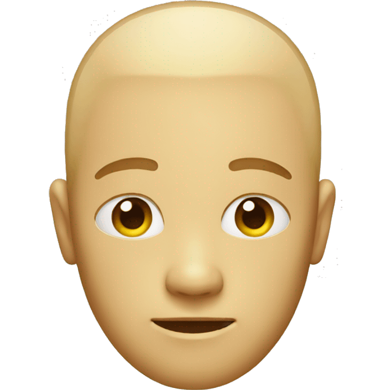 head with a HUGE forhead emoji