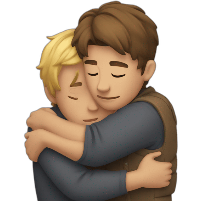 Hugging emoji