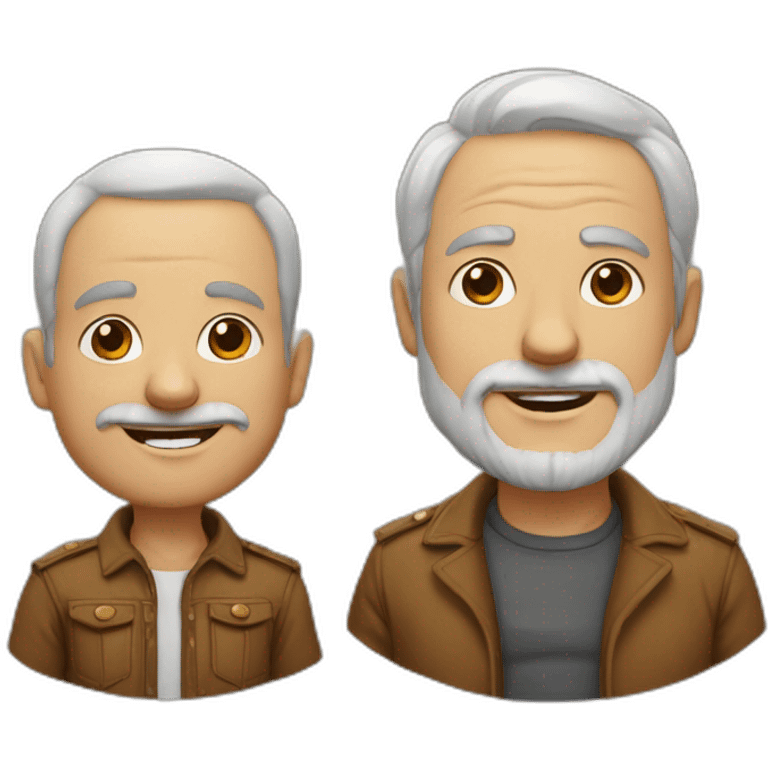 Barbpapa et barbouille emoji