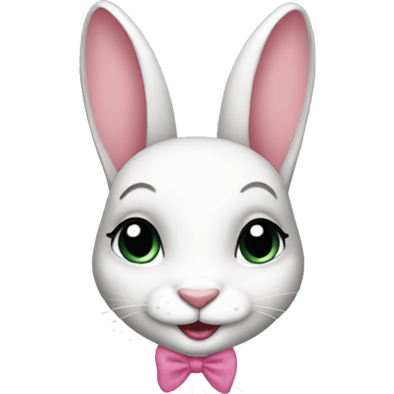 Coquette bunny emoji