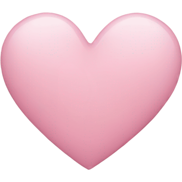 light pink heart emoji