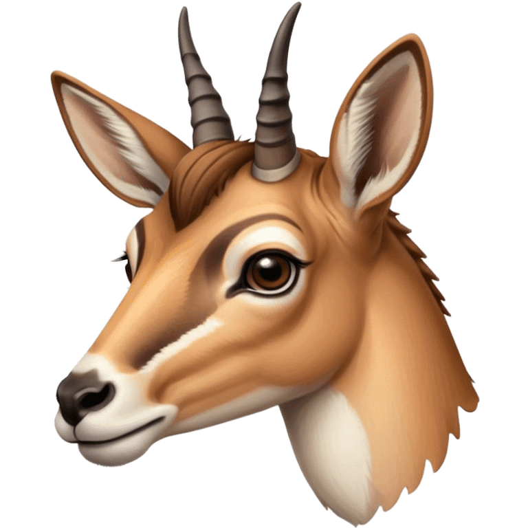 American Pronghorn doe emoji