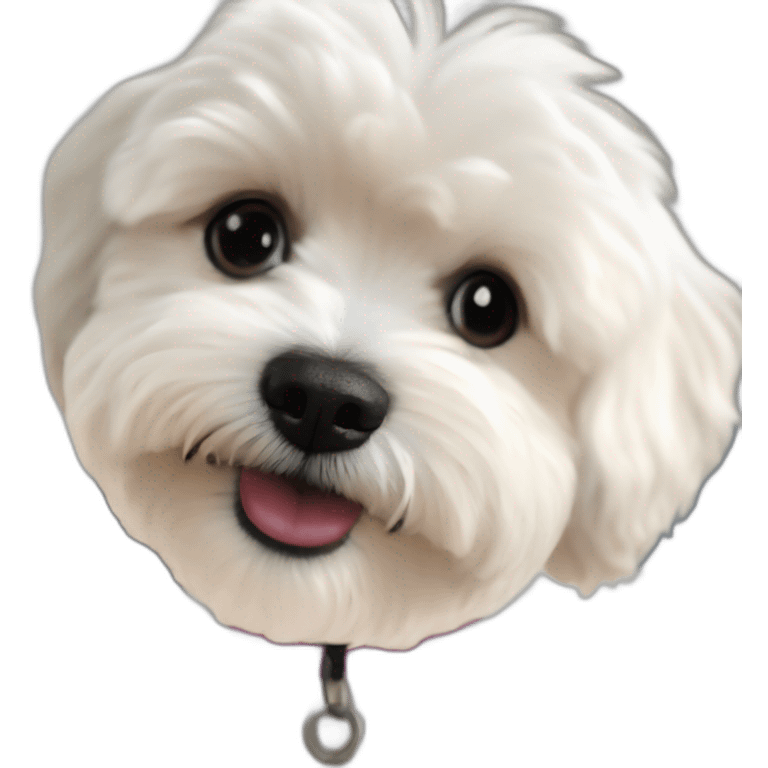 white maltipoo emoji