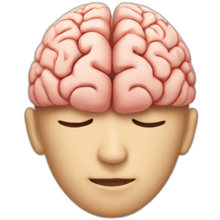 Brain balance emoji