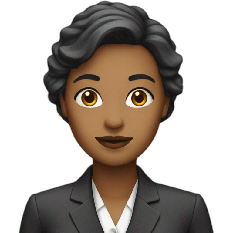 businesswoman emoji