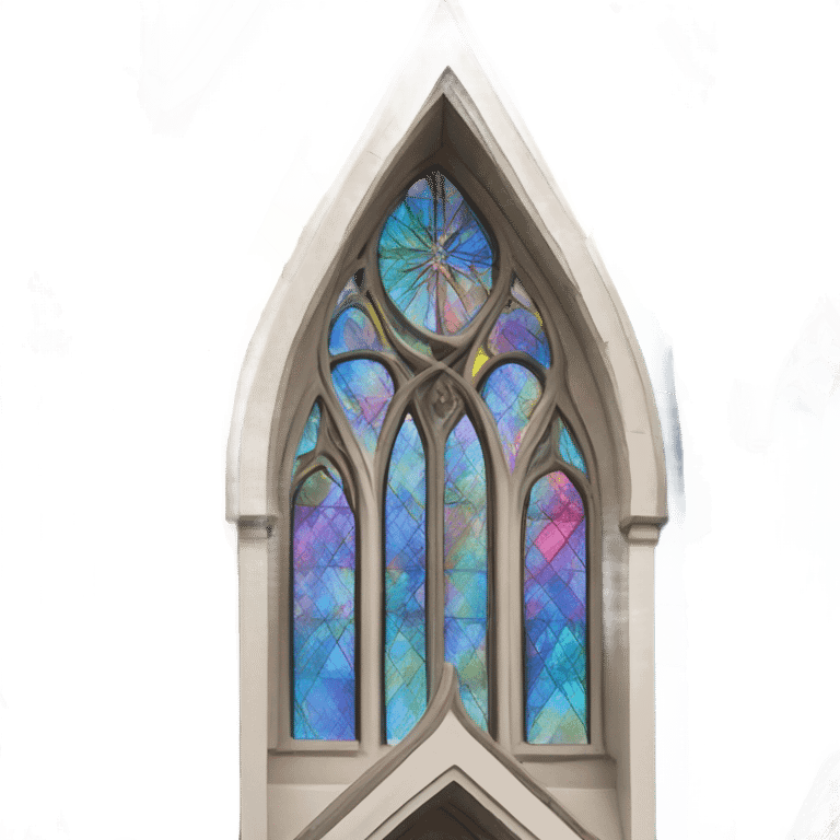 Rainbow church emoji