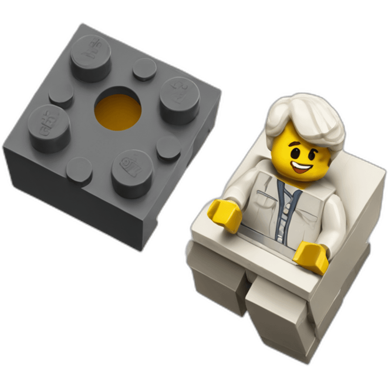 Lego piece emoji