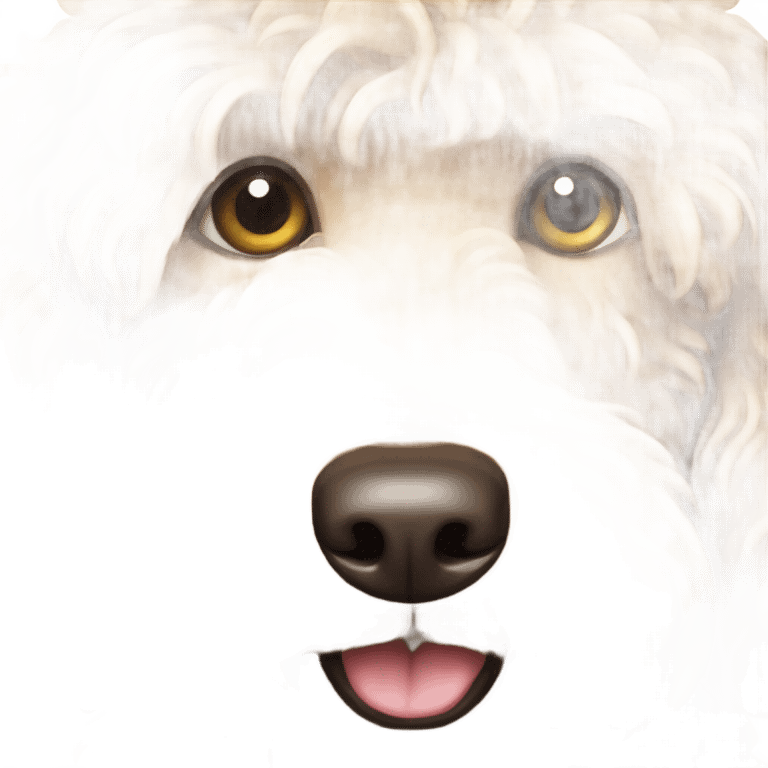 Labradoodle  emoji