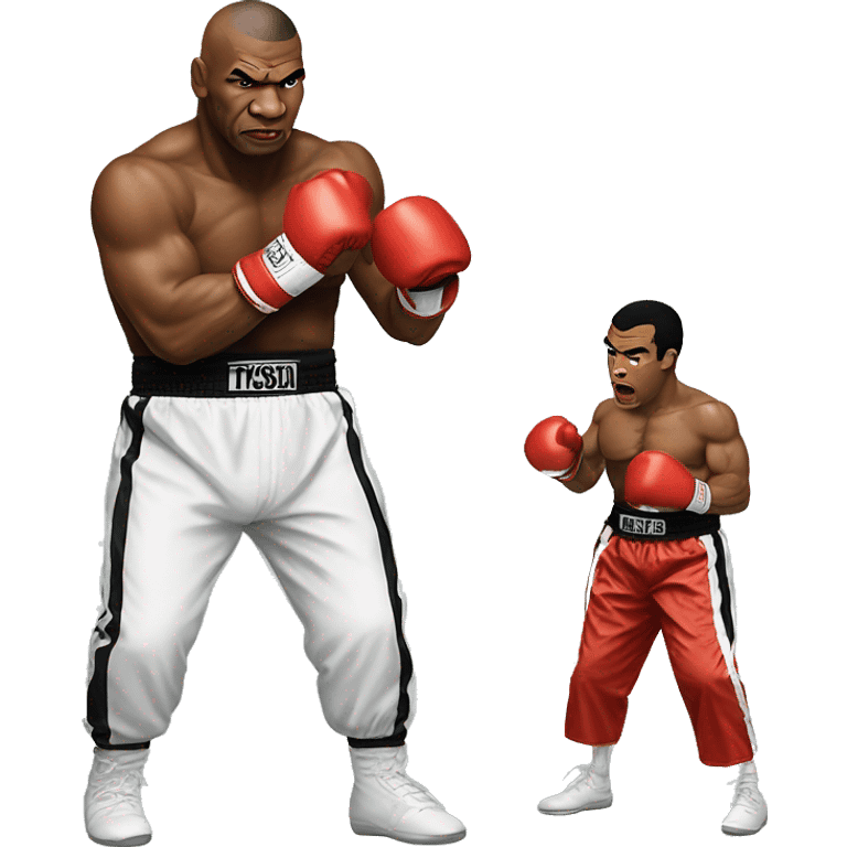 Mike Tyson fighting  emoji