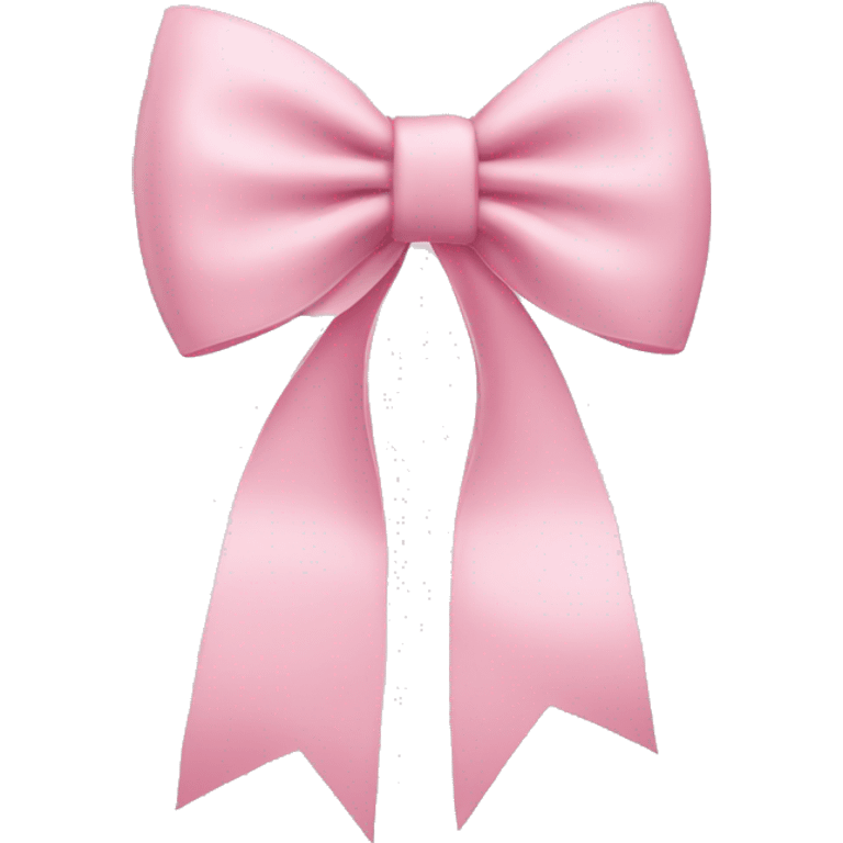 light pink bow emoji