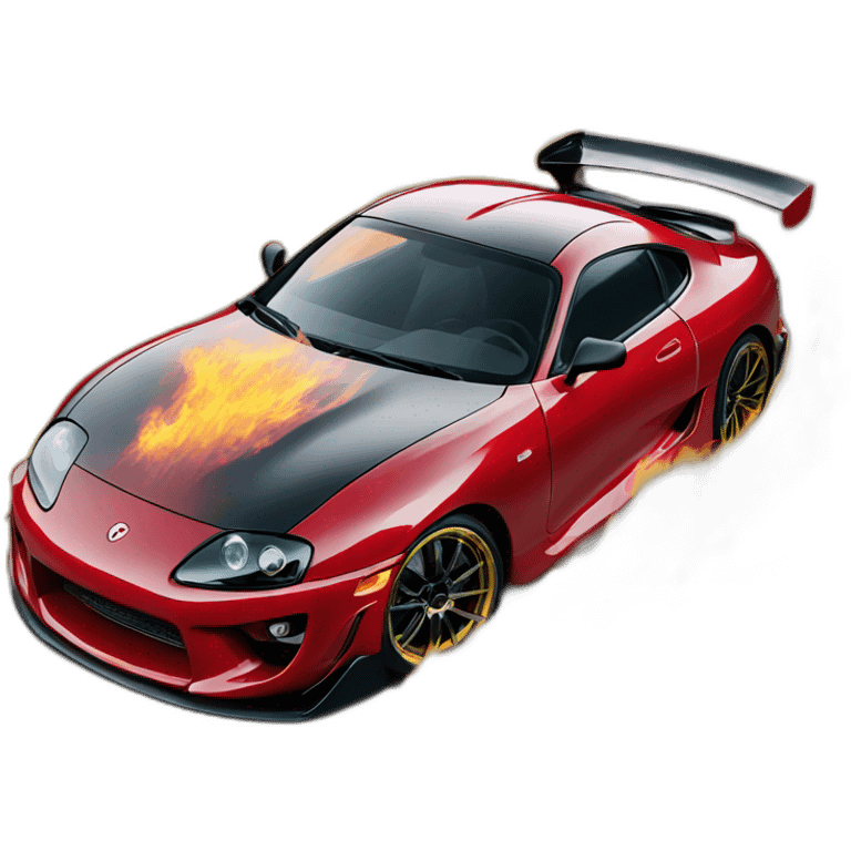 Supra make flames emoji