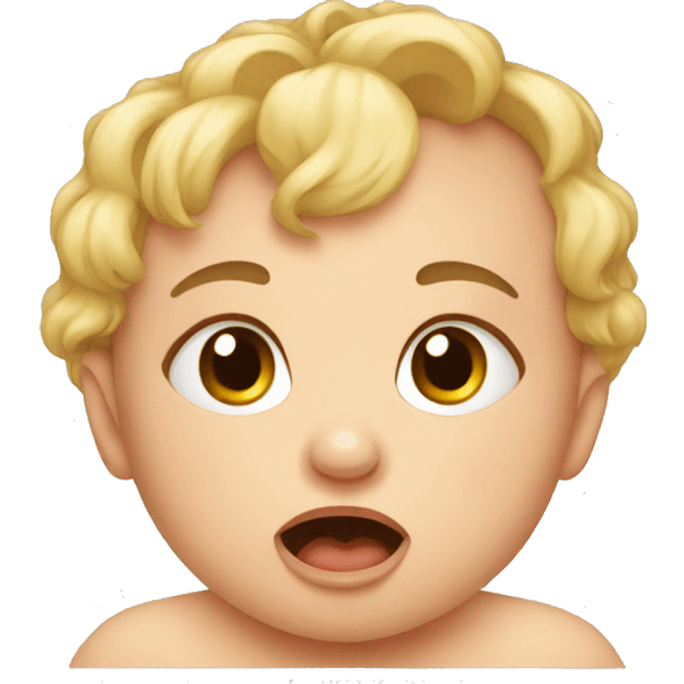 crying baby emoji