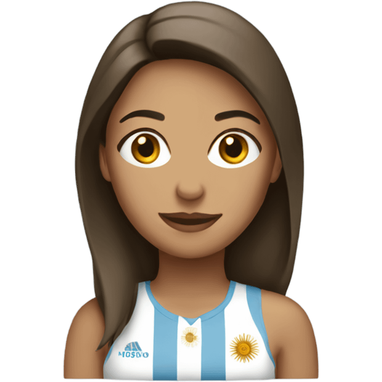 argentina female emoji