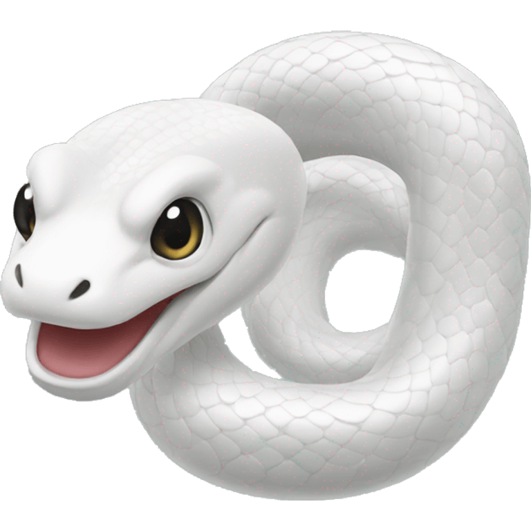 white snake emoji