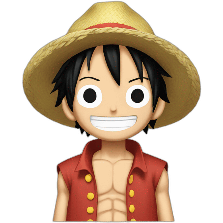 Luffy on one piece emoji