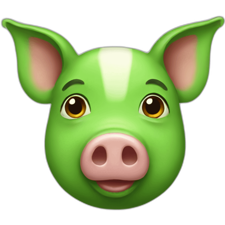 green pig emoji