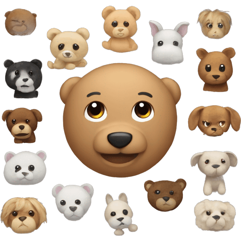 stuffed animals emoji