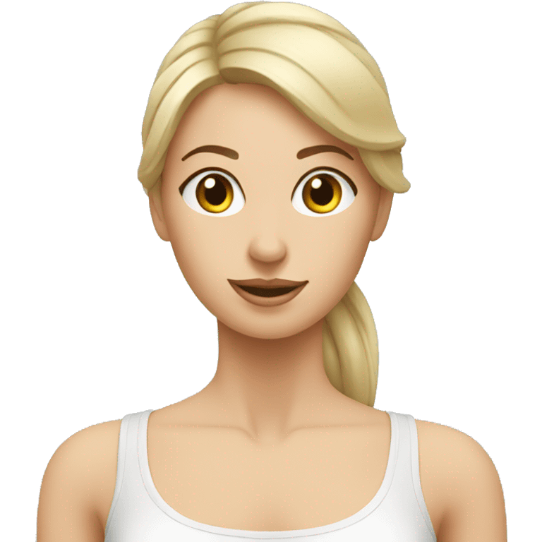 Pilates girl emoji