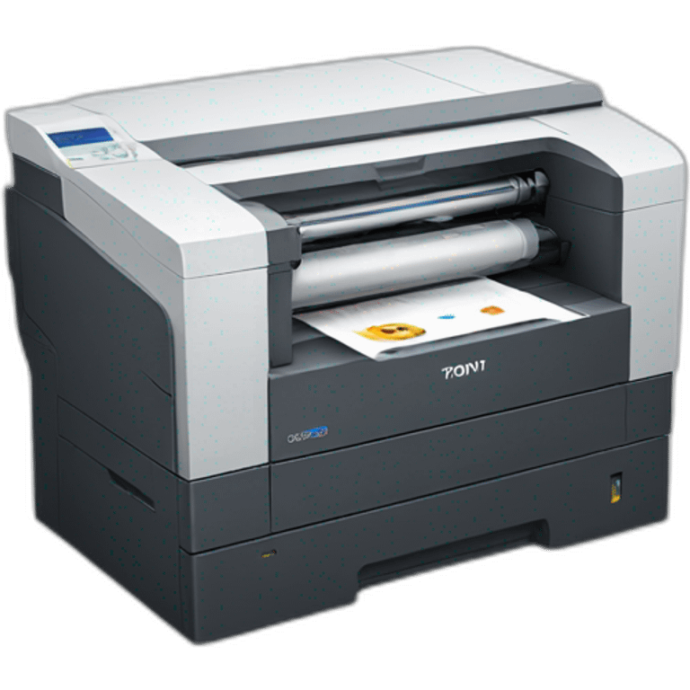 large laser printer emoji