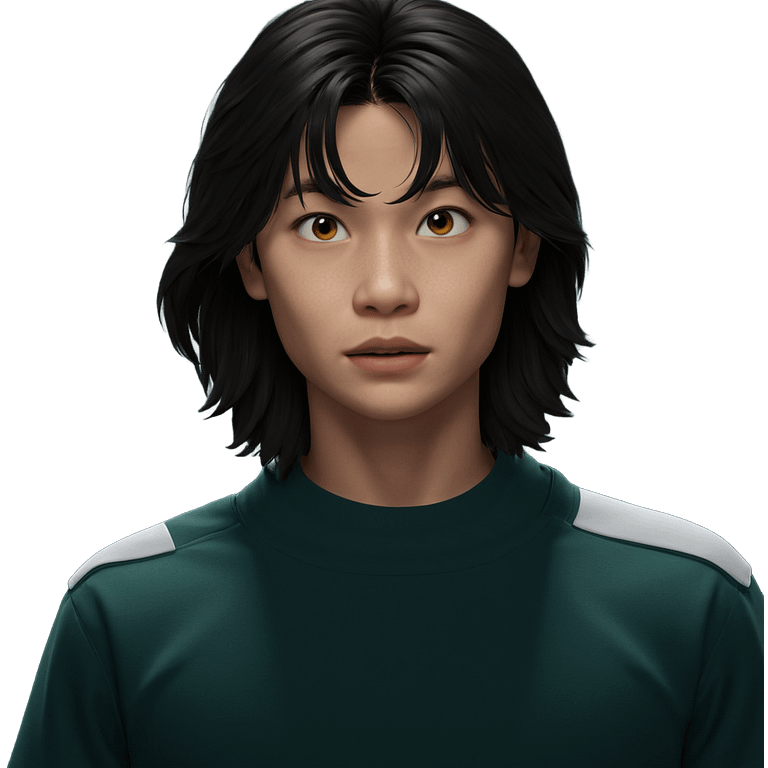 realistic portrait of a boy emoji