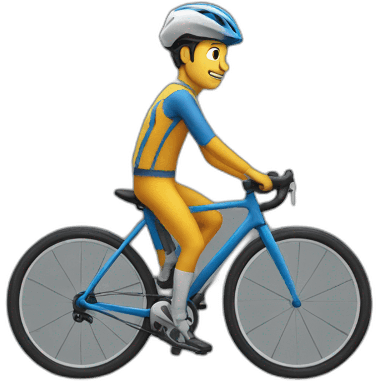 Bicycle man  emoji