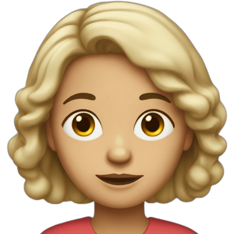 Childless leftist woman emoji