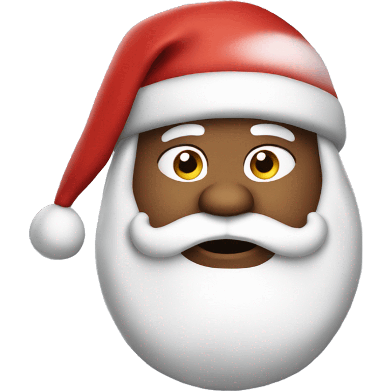 fat santa clause emoji