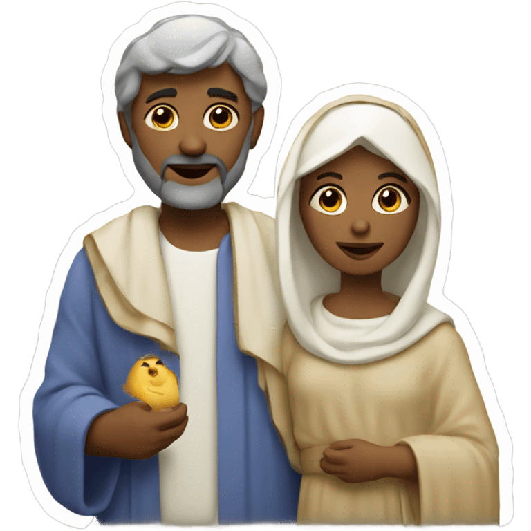 Holy Family emoji