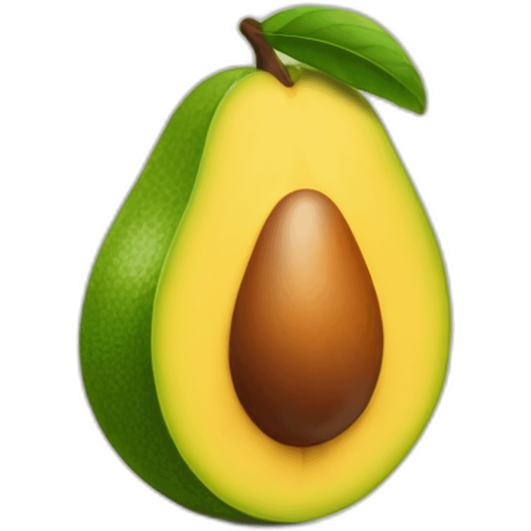 Mango-aguacate emoji