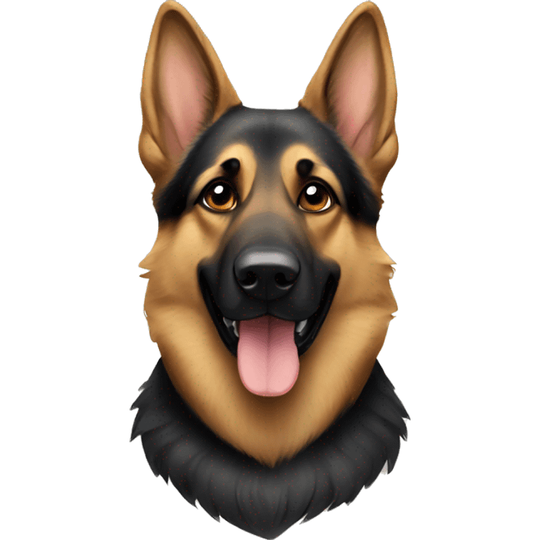 German shepherd emoji