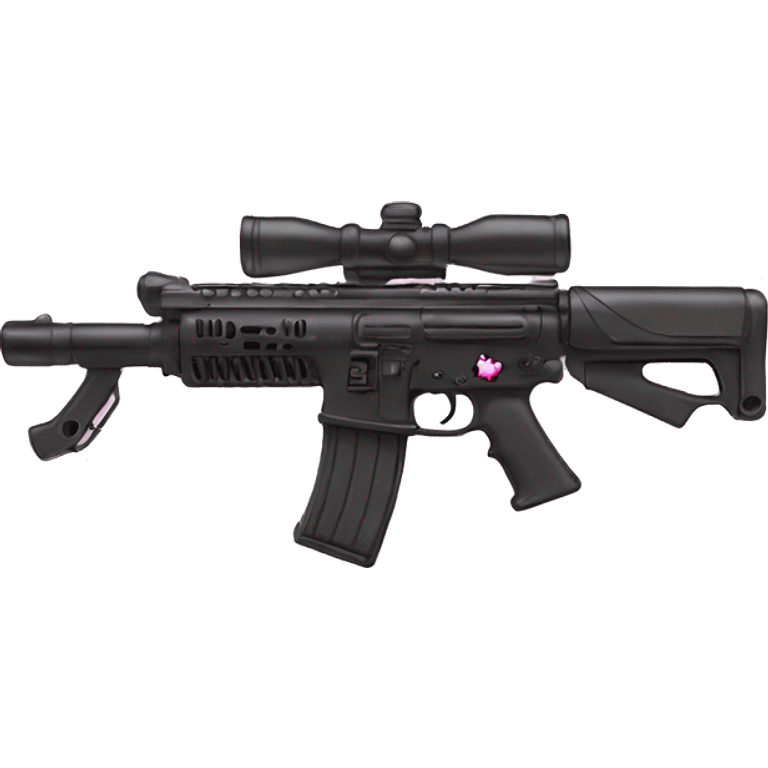 hello kitty airsoft gun  emoji