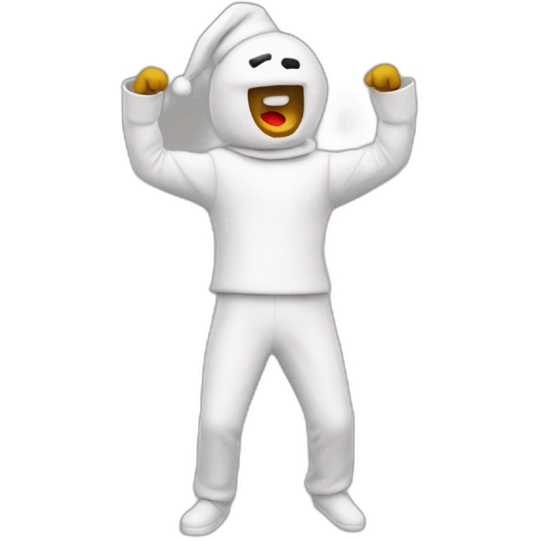 bonhomme dab emoji