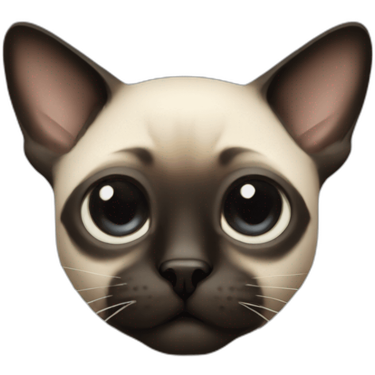 mustache siamese emoji