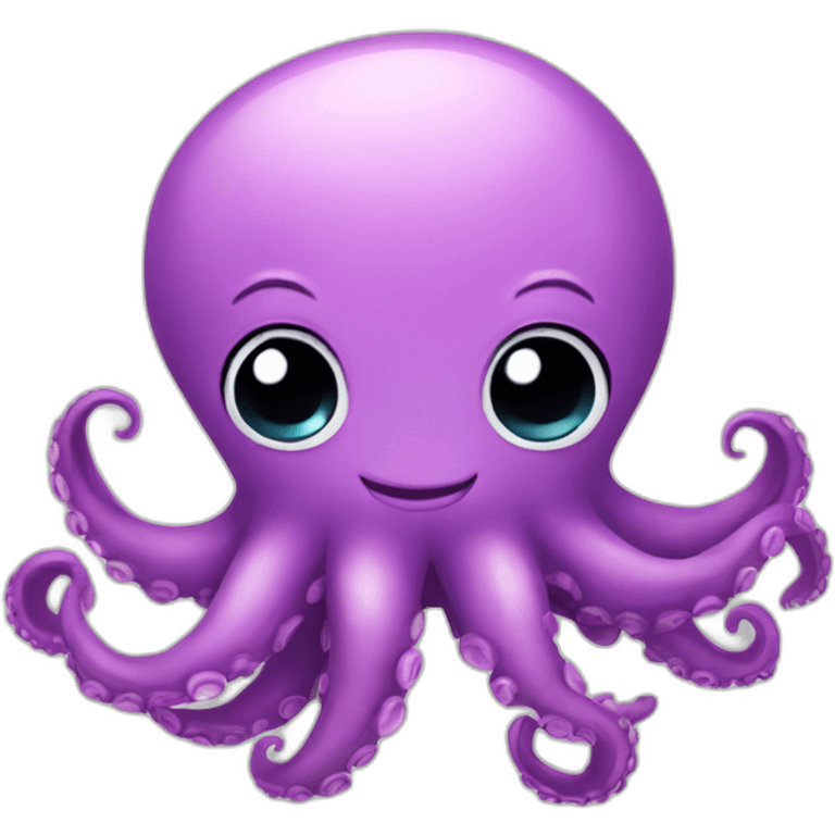 Cute little Octopus  emoji