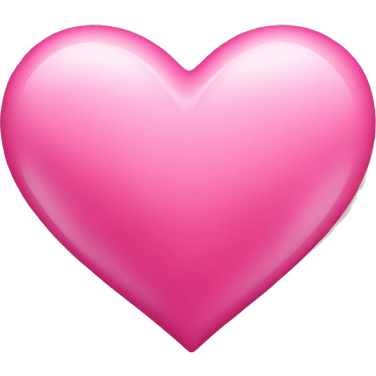 Pink heart in love emoji emoji