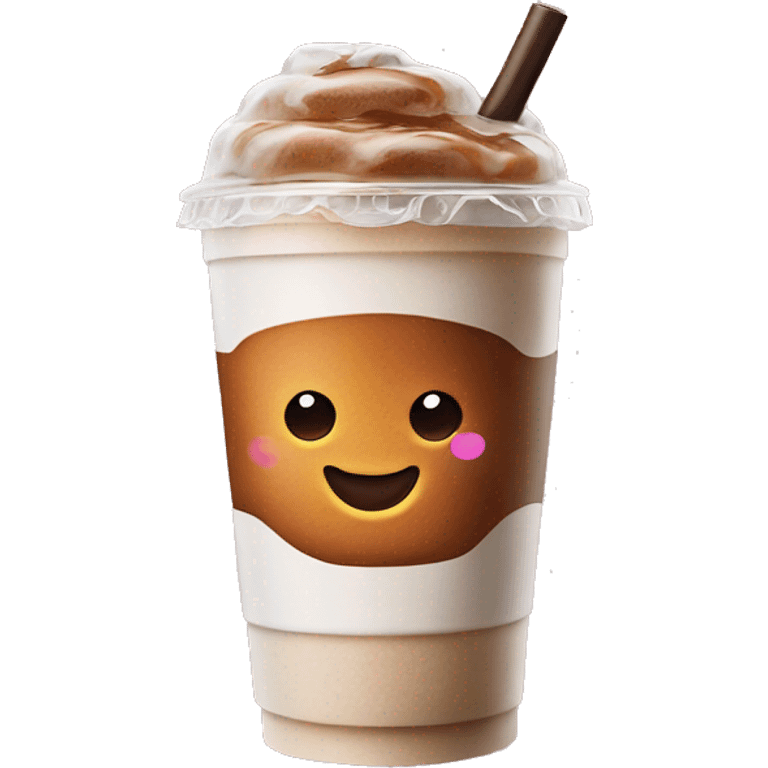 dunkin’ donuts iced coffee emoji