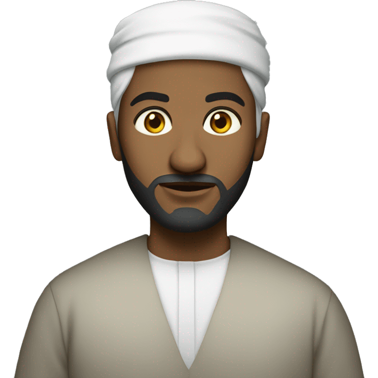 serious Muslim  emoji